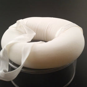 White CNH Donut Pillow